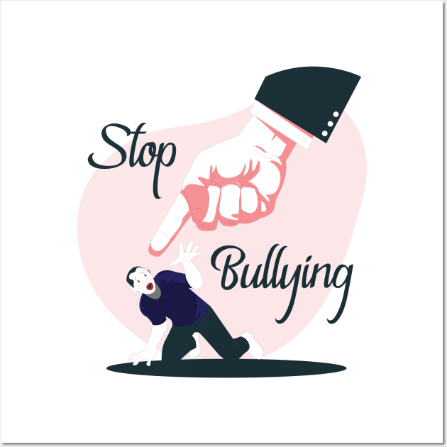 Stop bullying Wall Art by PG